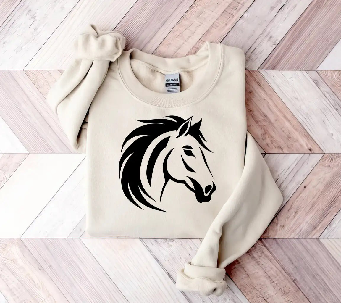 Creative Horse Vector Art Design Logo