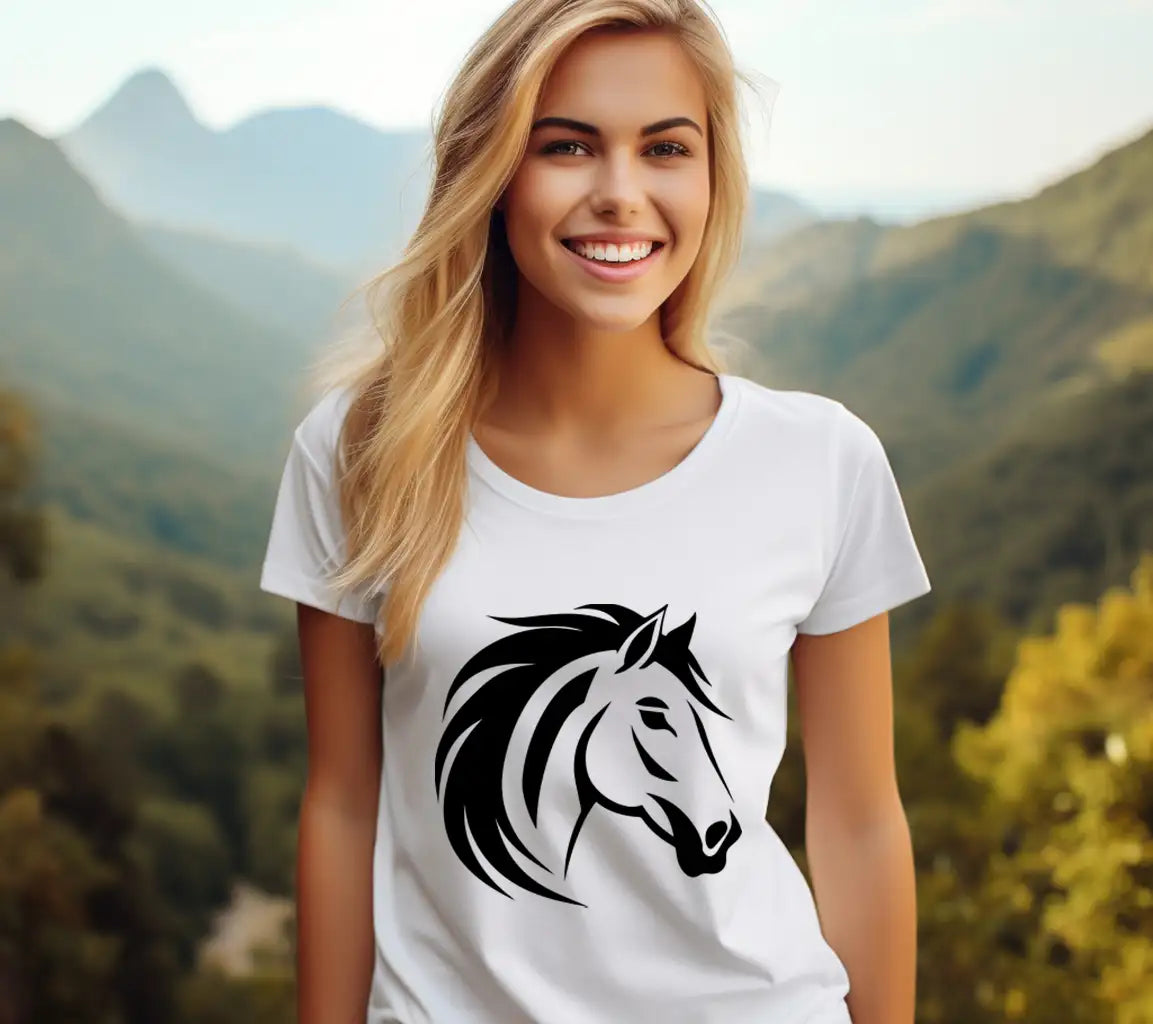 Creative Horse Vector Art Design Logo