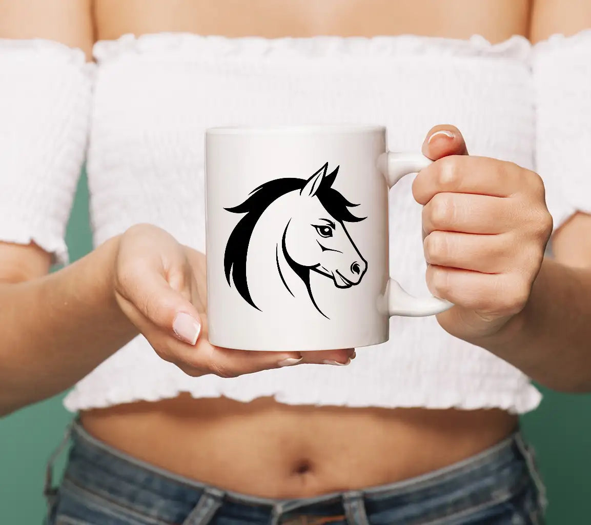 Creative Logo Of A Horse Vector Illustration