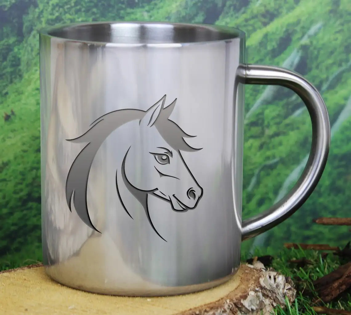 Creative Logo Of A Horse Vector Illustration