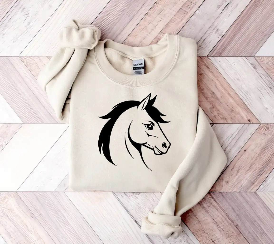 Creative Logo Of A Horse Vector Illustration