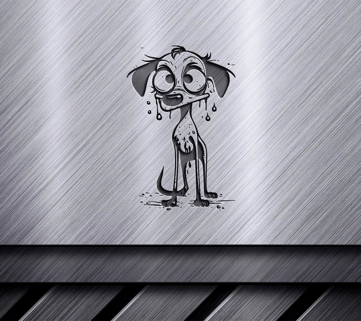 Creepy Mutated Dog SVG -  Eerie Creature Design SVG