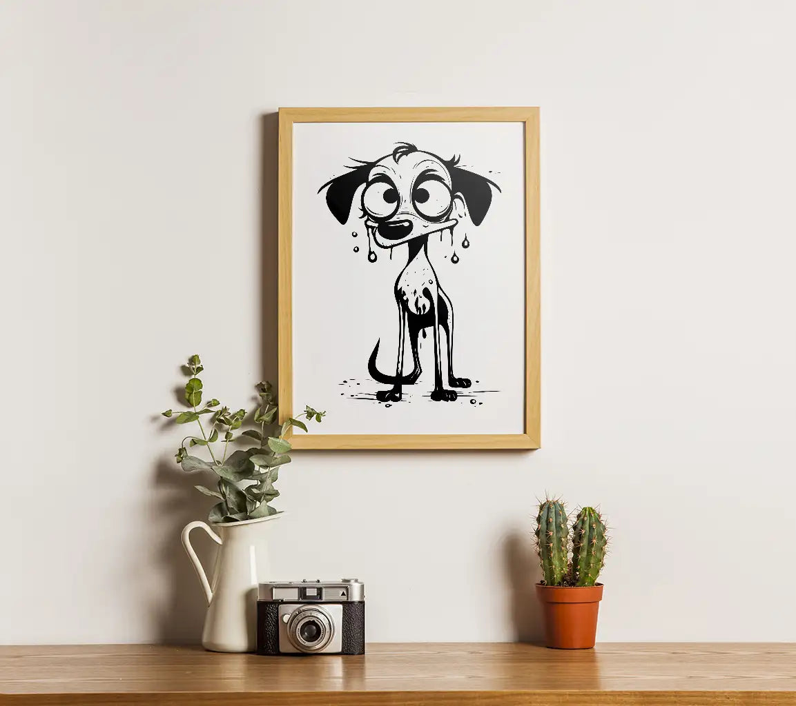 Creepy Mutated Dog SVG -  Eerie Creature Design SVG