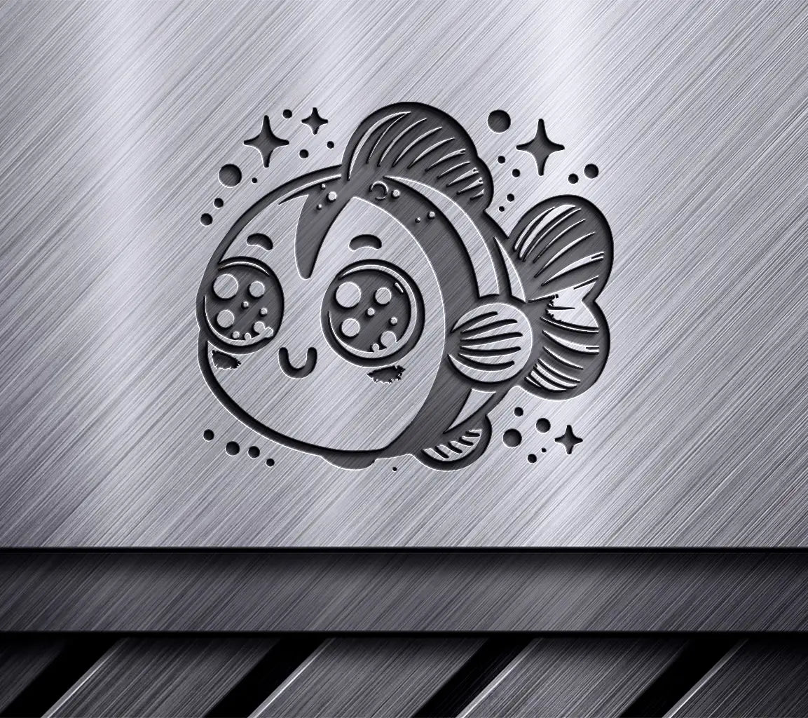 Cute Baby Fish SVG - Coloring Page for Kids – Gabe Atkins Designs