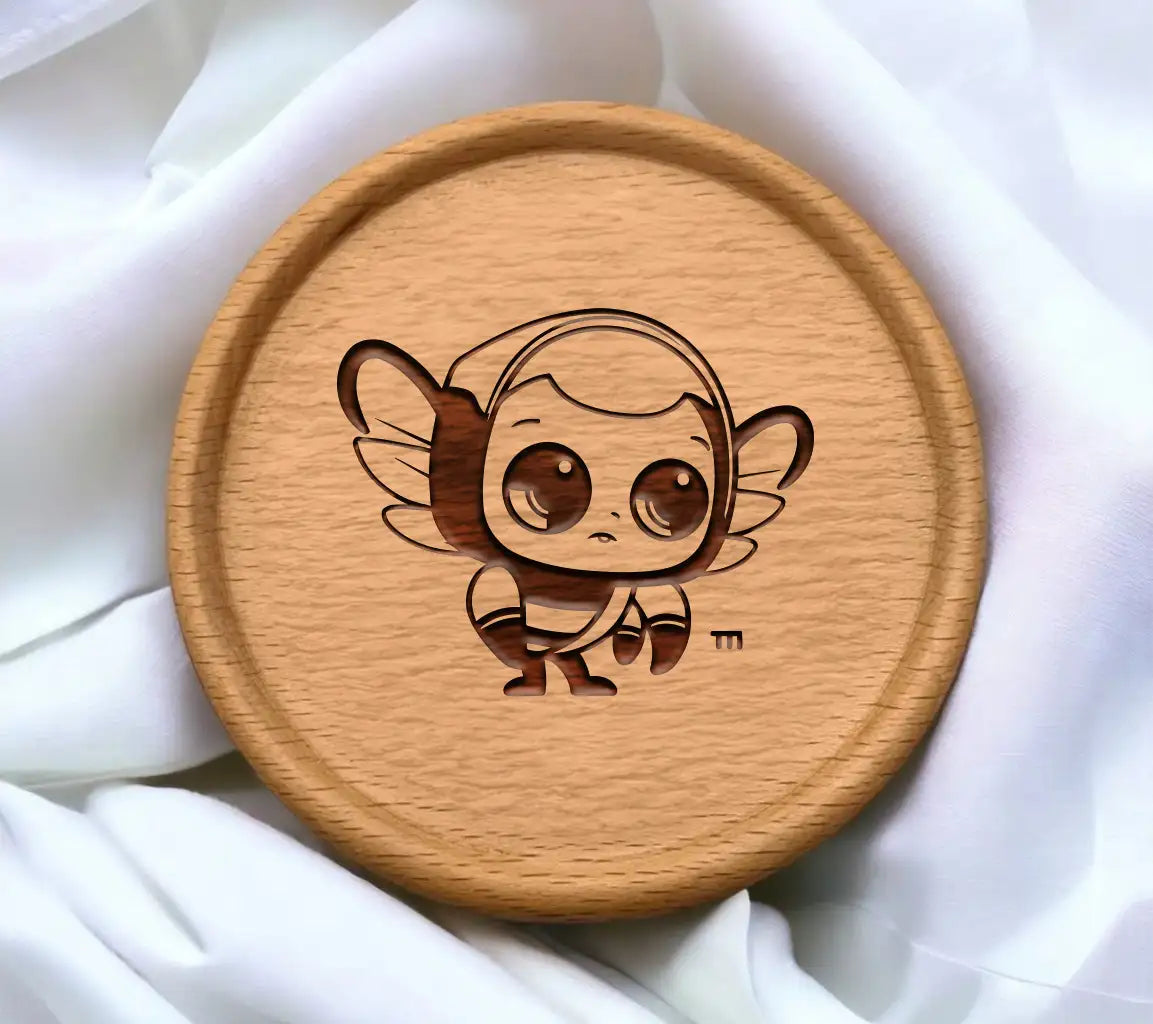 Cute Cartoon Monkey & Bee SVG Bundle -  Drawing with TM Design SVG