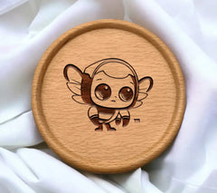 Cute Cartoon Monkey & Bee SVG Bundle -  Drawing with TM Design SVG