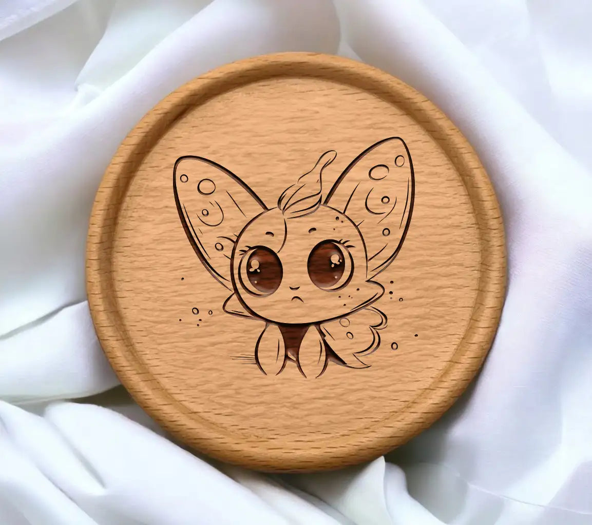 Cute  Butterfly SVG - Coloring Page for Kids SVG