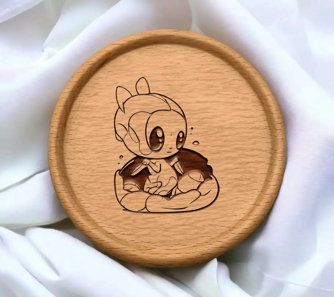 Cute Cartoon Frog in Beanbag -  SVG Illustration SVG