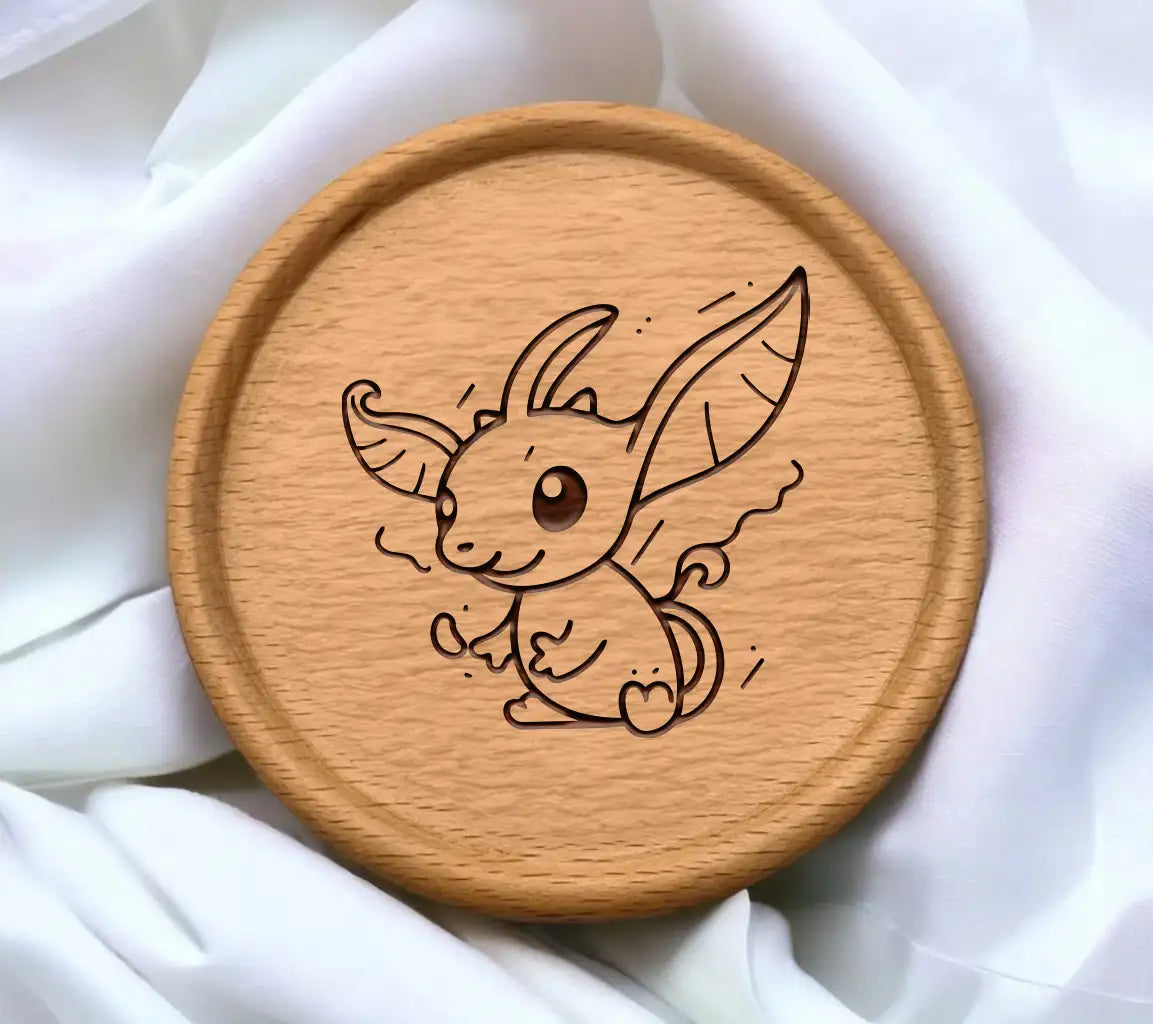 Cute Cartoon Rabbit with Wings & Squirrel SVG Doodle Illustration SVG
