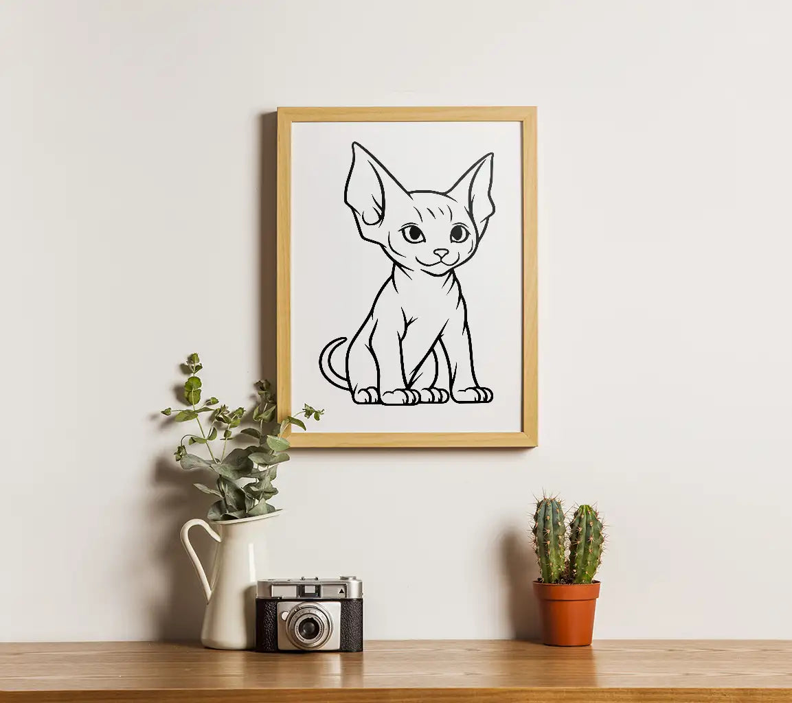 Cute Sphynx