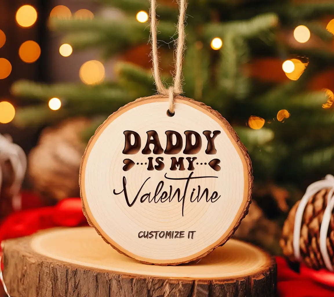 Daddy Is My Valentine SVG -  Sign Design SVG