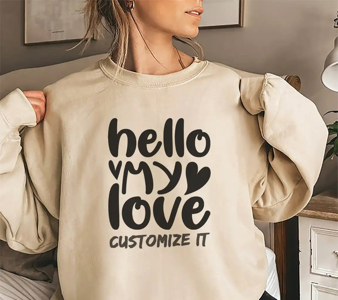  Hello My Love SVG Design - Perfect for Greeting Cards & Crafts SVG
