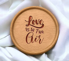 Love Is In The Air Red & Pink SVG Design SVG