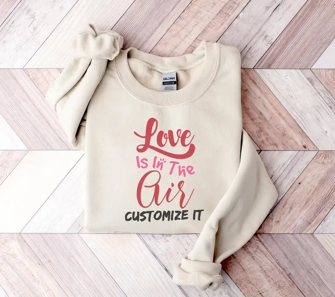 Love Is In The Air Red & Pink SVG Design SVG