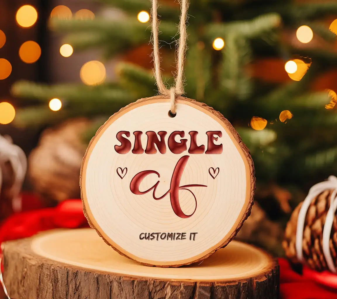 Single AF Red Sign SVG Cut File SVG