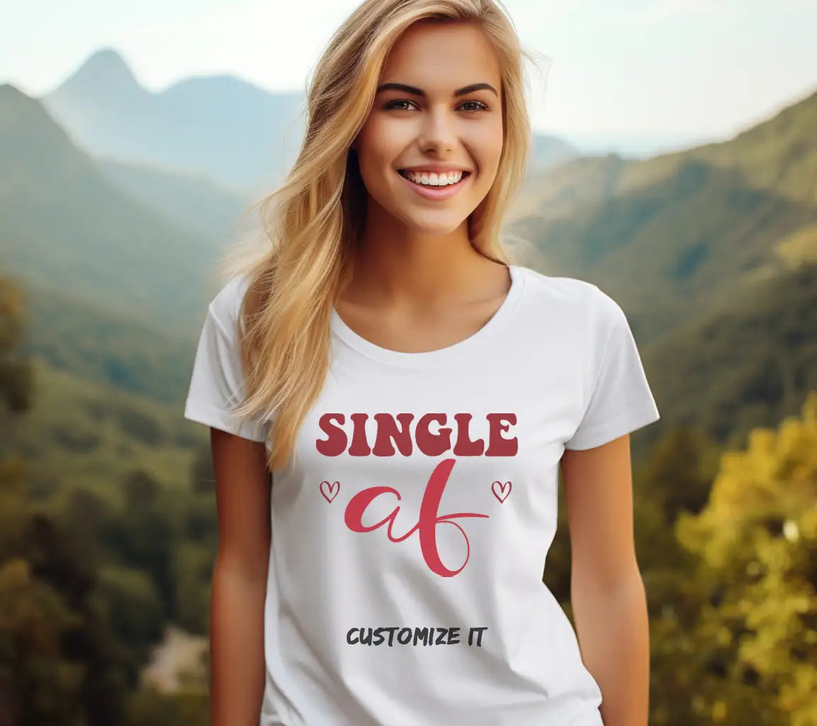 Single AF Red Sign SVG Cut File SVG