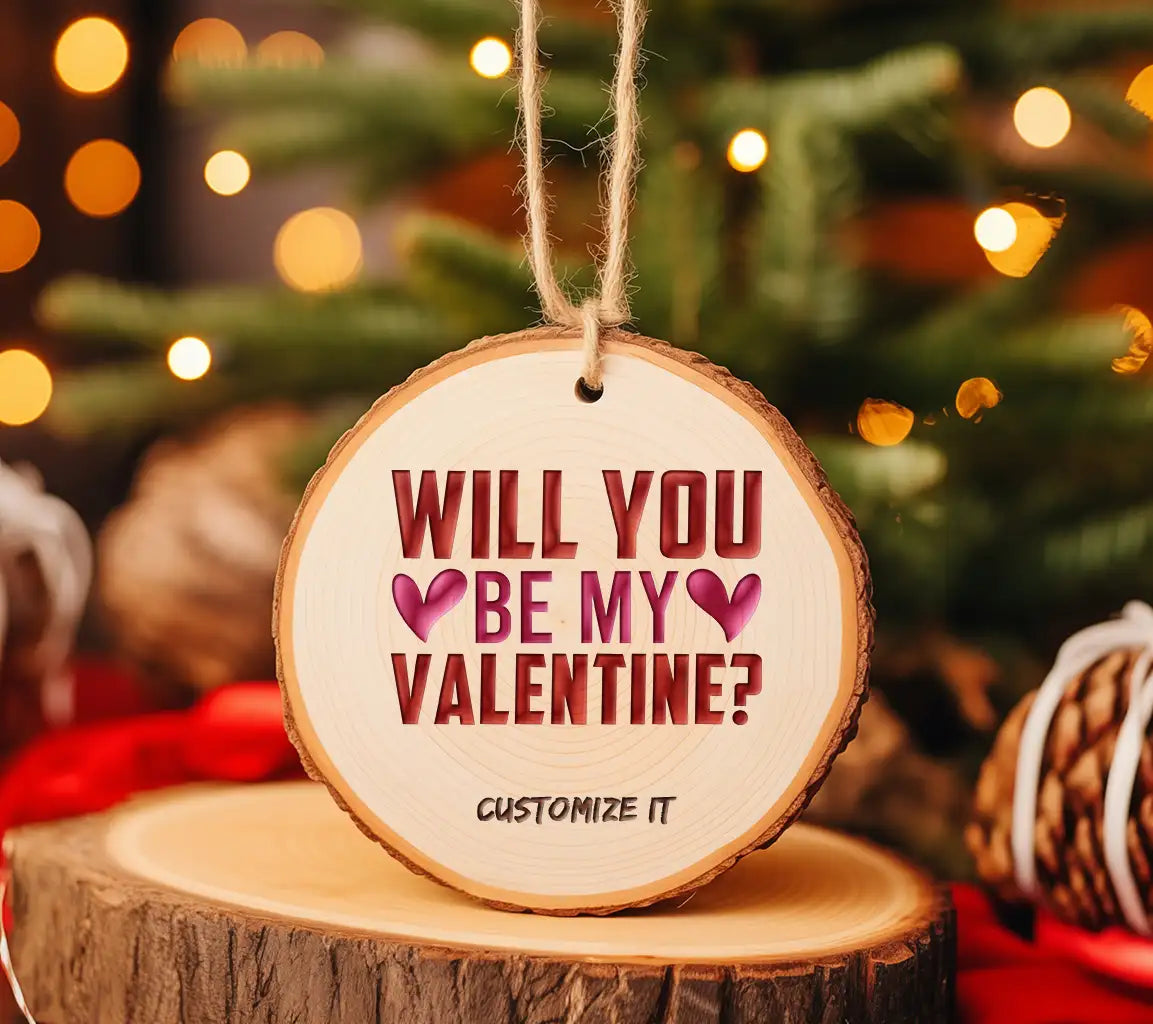 Will You Be My Valentine SVG - T-Shirt Design & Poster SVG