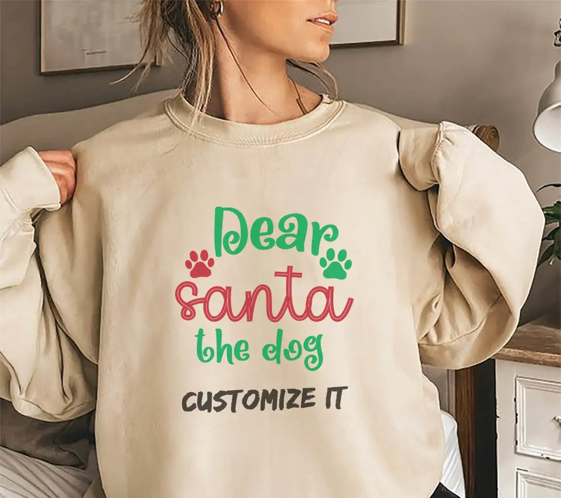 Dear Santa The Dog SVG Cut File SVG