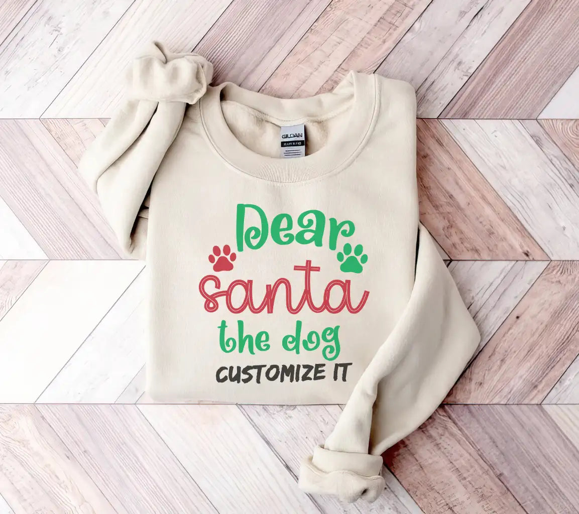 Dear Santa The Dog SVG Cut File SVG