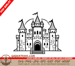  Castle SVG Mini Truck Nano Nomad Vector Design SVG