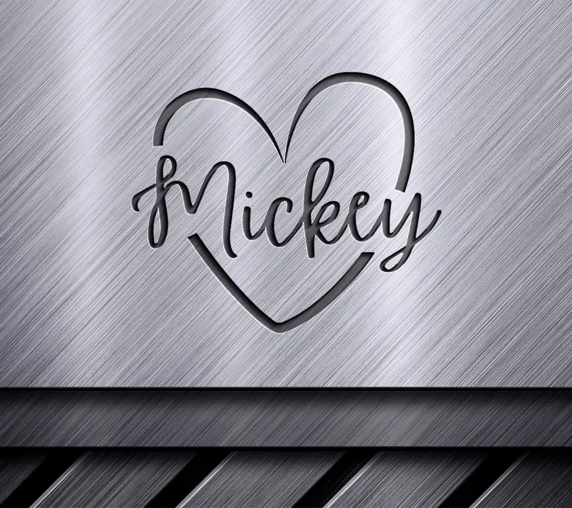 Disney Svg Heart Mickey2 SVG