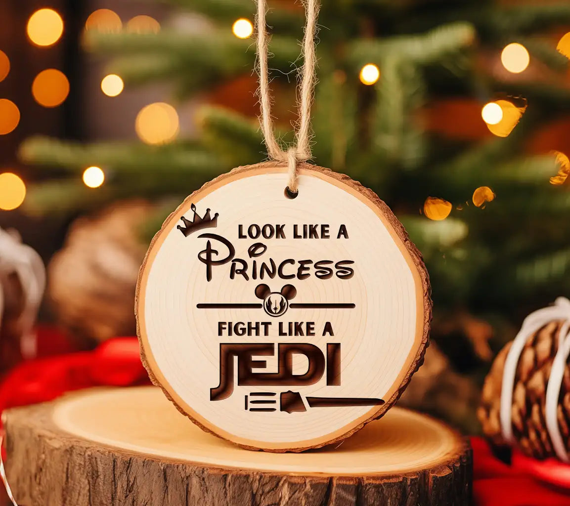 Disney Svg Look Like A Princes Fight Like A Jedi SVG