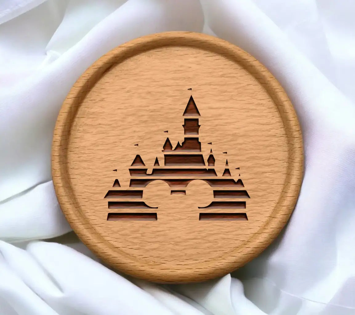 Disney Svg Mickey And Castle2 SVG