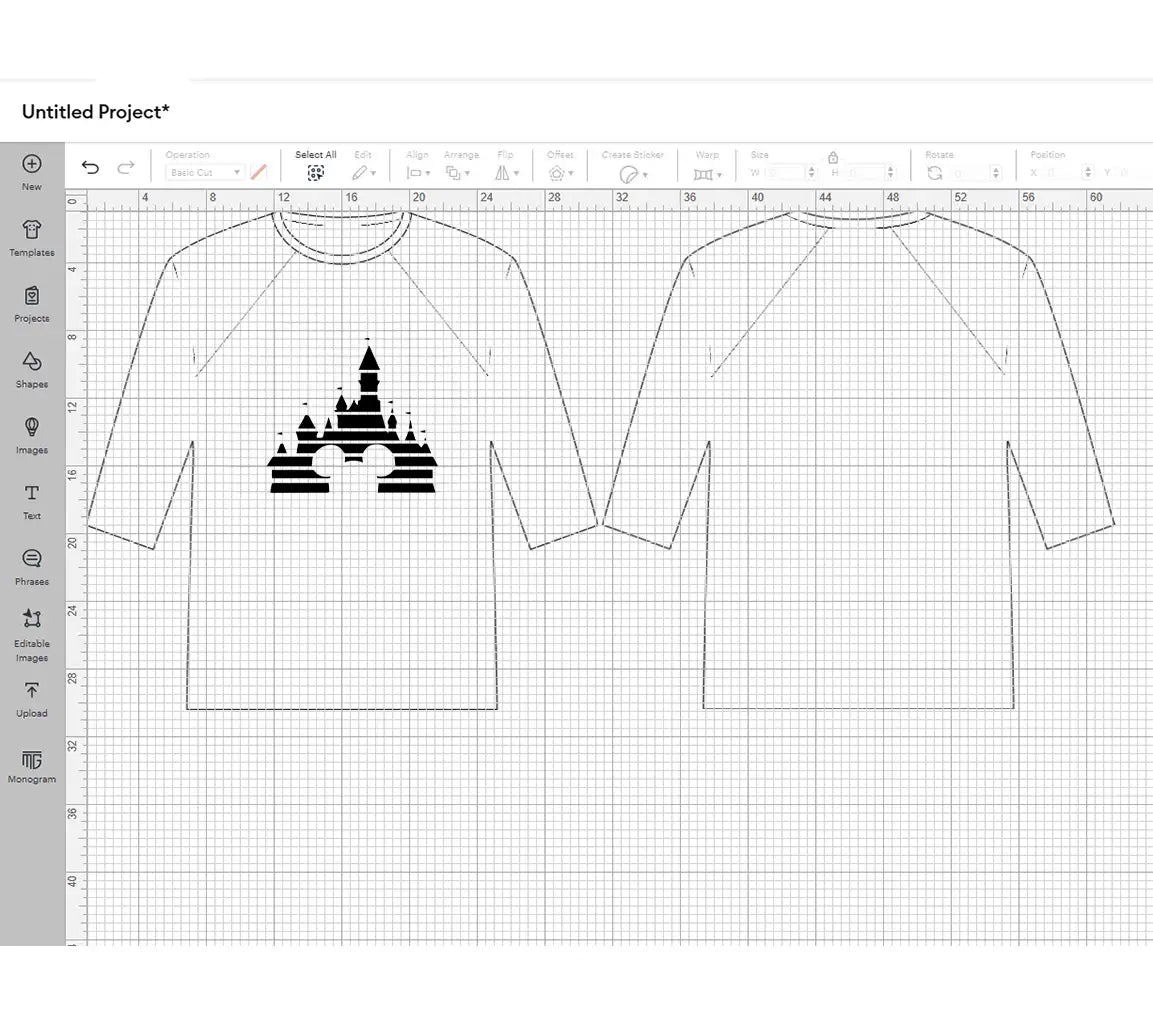 Disney Svg Mickey And Castle2 SVG