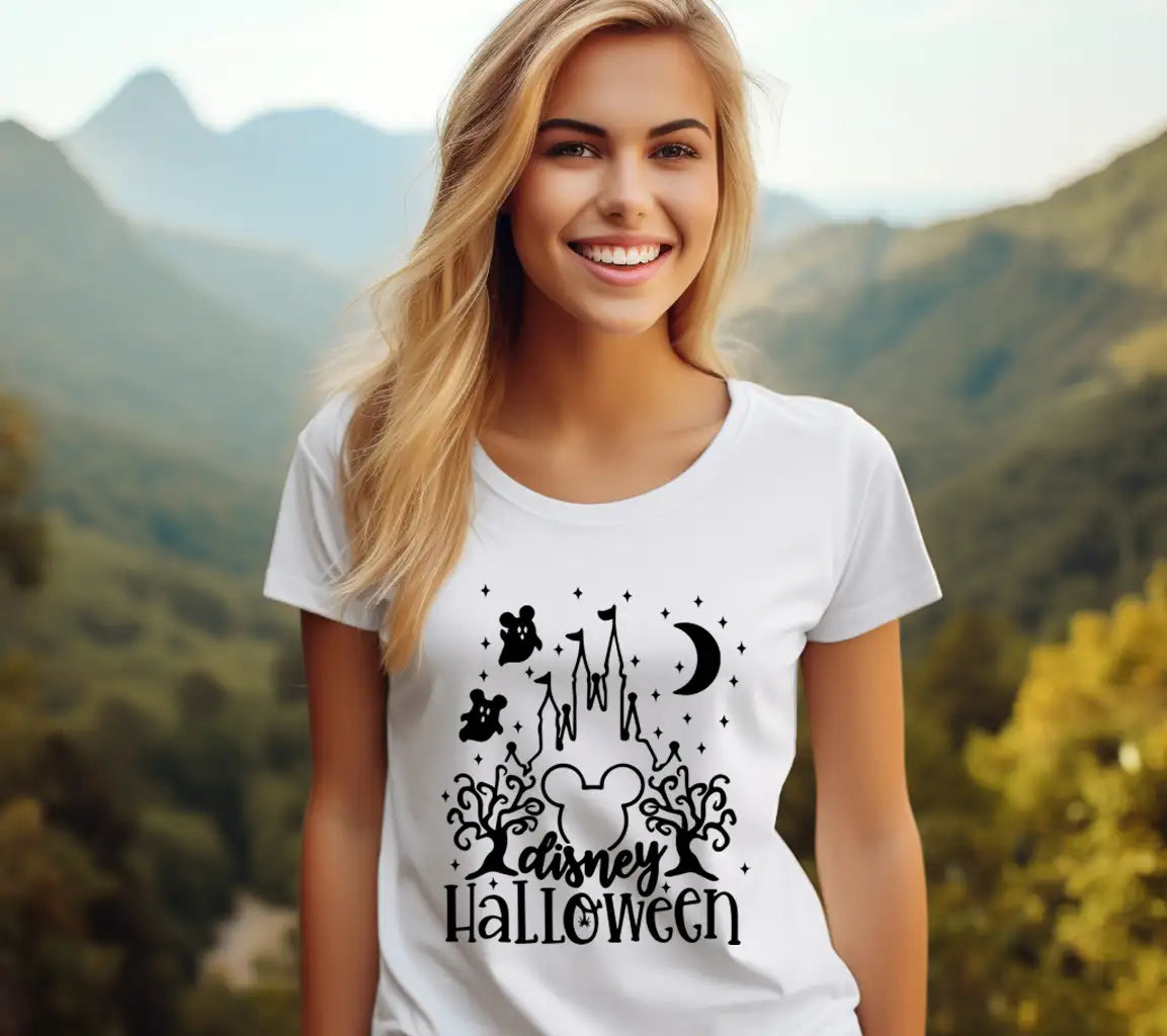 Disney Halloween Castle Svg