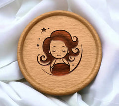  Pregnant Woman SVG - Divine Expectancy Maternity Vector Emblem SVG