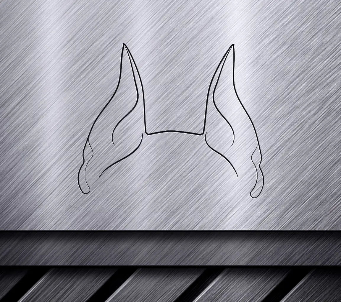 Doberman Sitting Down -  Dog SVG SVG