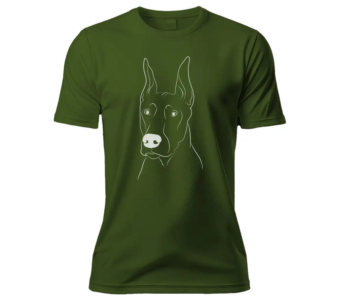 Doberman Sitting Down -  Dog SVG SVG