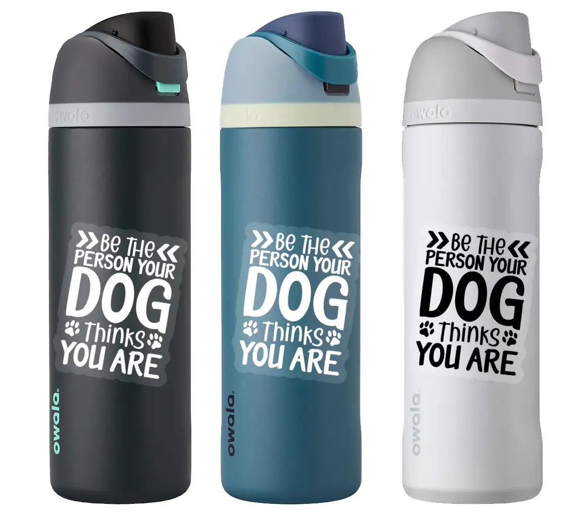 ## Be The Person Your Dog Thinks You Are - SVG Dog Lover Poster SVG