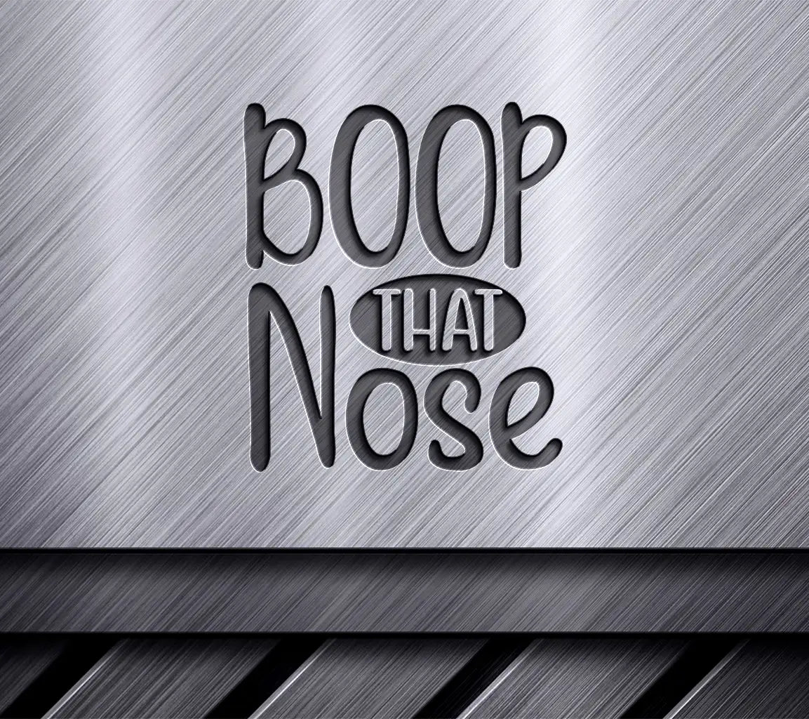 Boop That Nose Dog SVG Cut File SVG