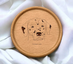 Dalmatian Dog SVG -  Outline Drawing SVG
