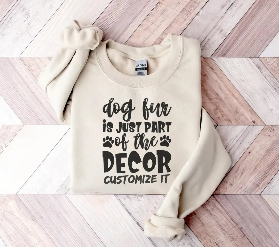 Dog Fur Is Just Part of the Decor SVG SVG