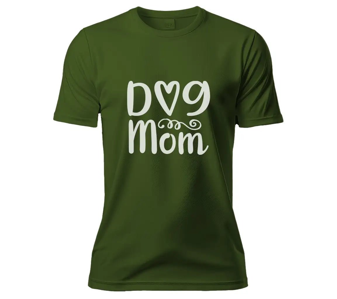 Black Mom Dog Mom SVG Cut File SVG