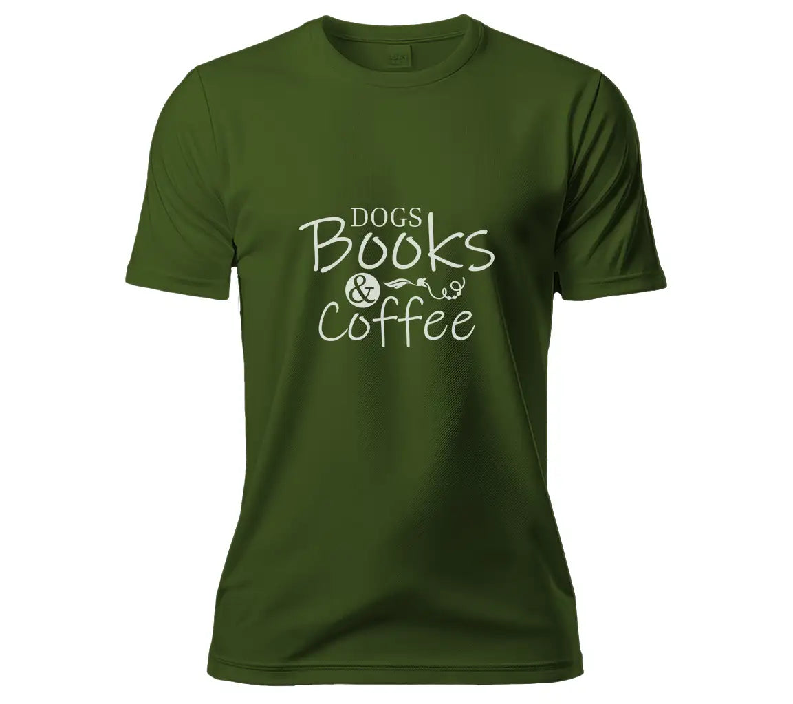  Dog, Books, & Coffee SVG Design SVG