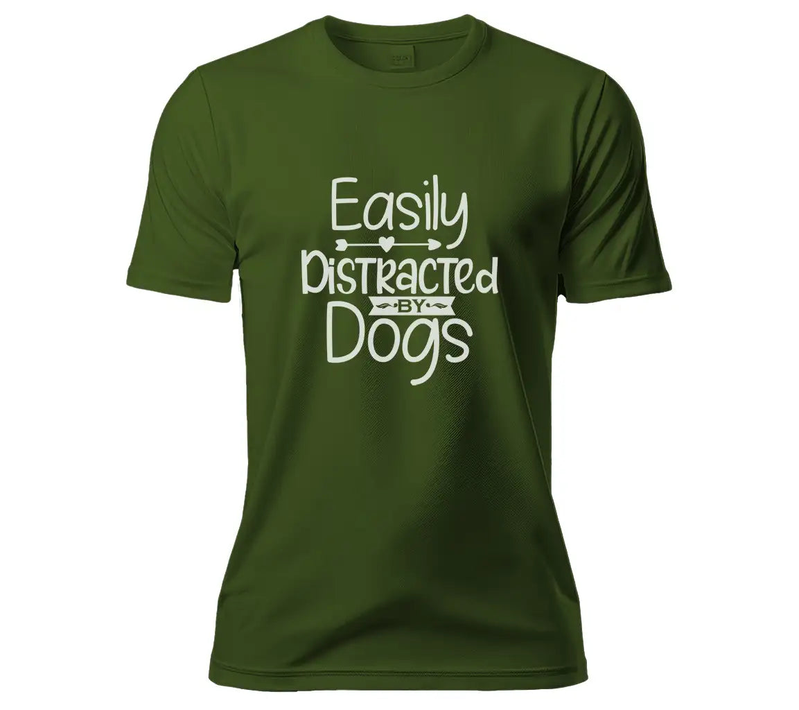 Easily Distracted By Dogs SVG Design SVG