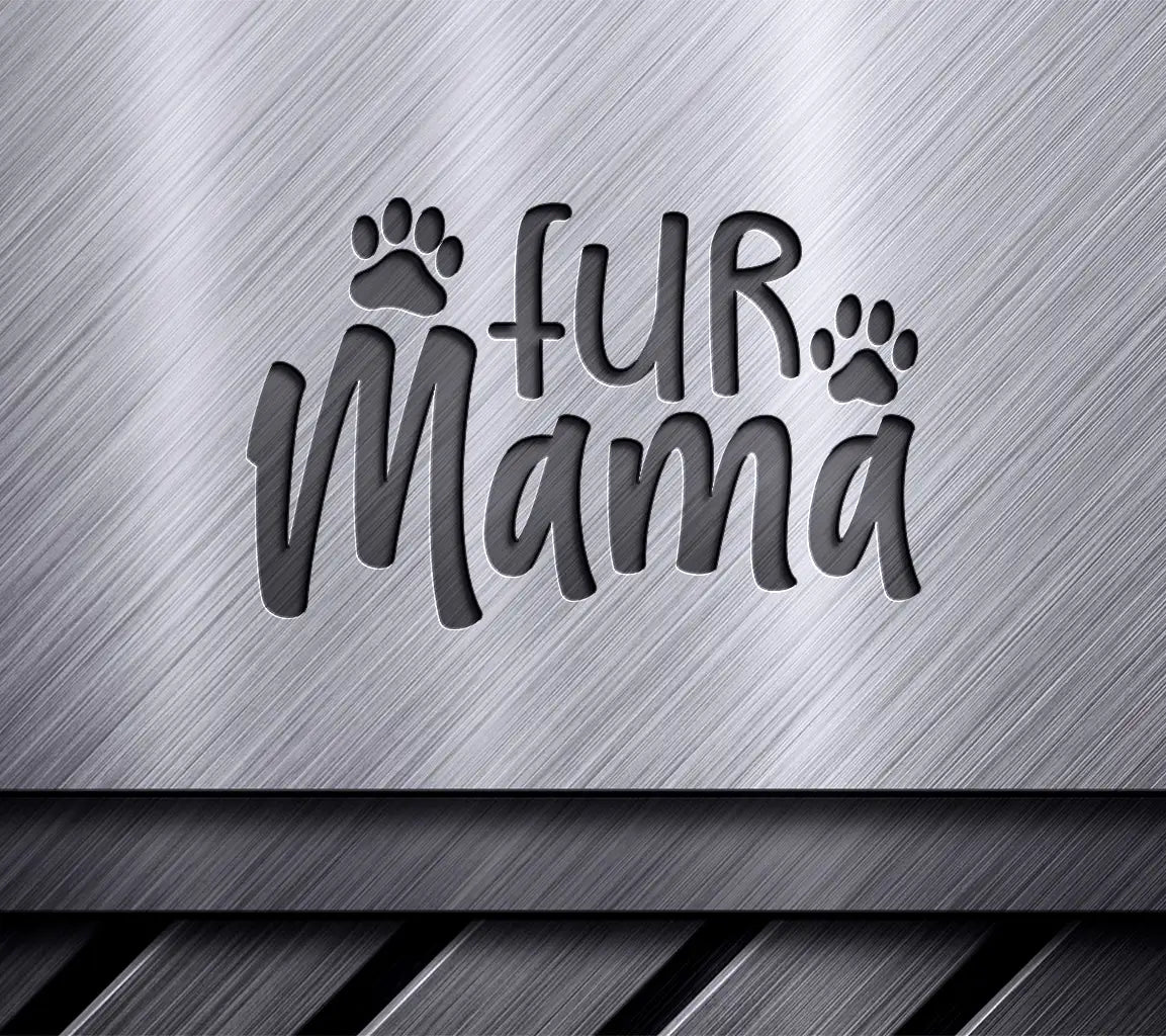  Fur Mama SVG Design for Dog Lovers SVG