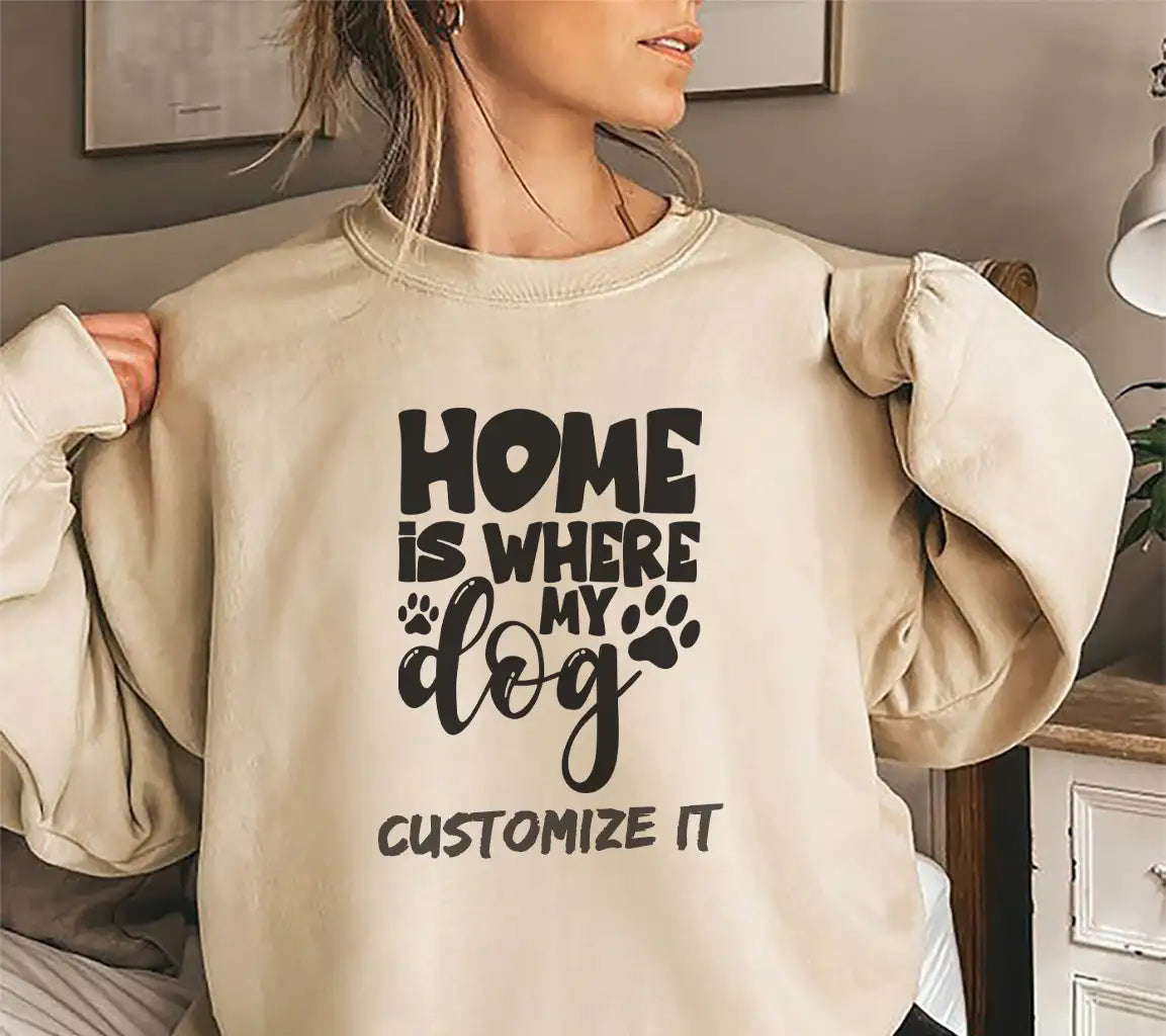  Home Is Where My Dog Is SVG Design SVG