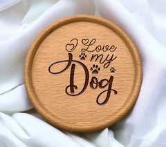  I Love My Dog SVG Cut File SVG