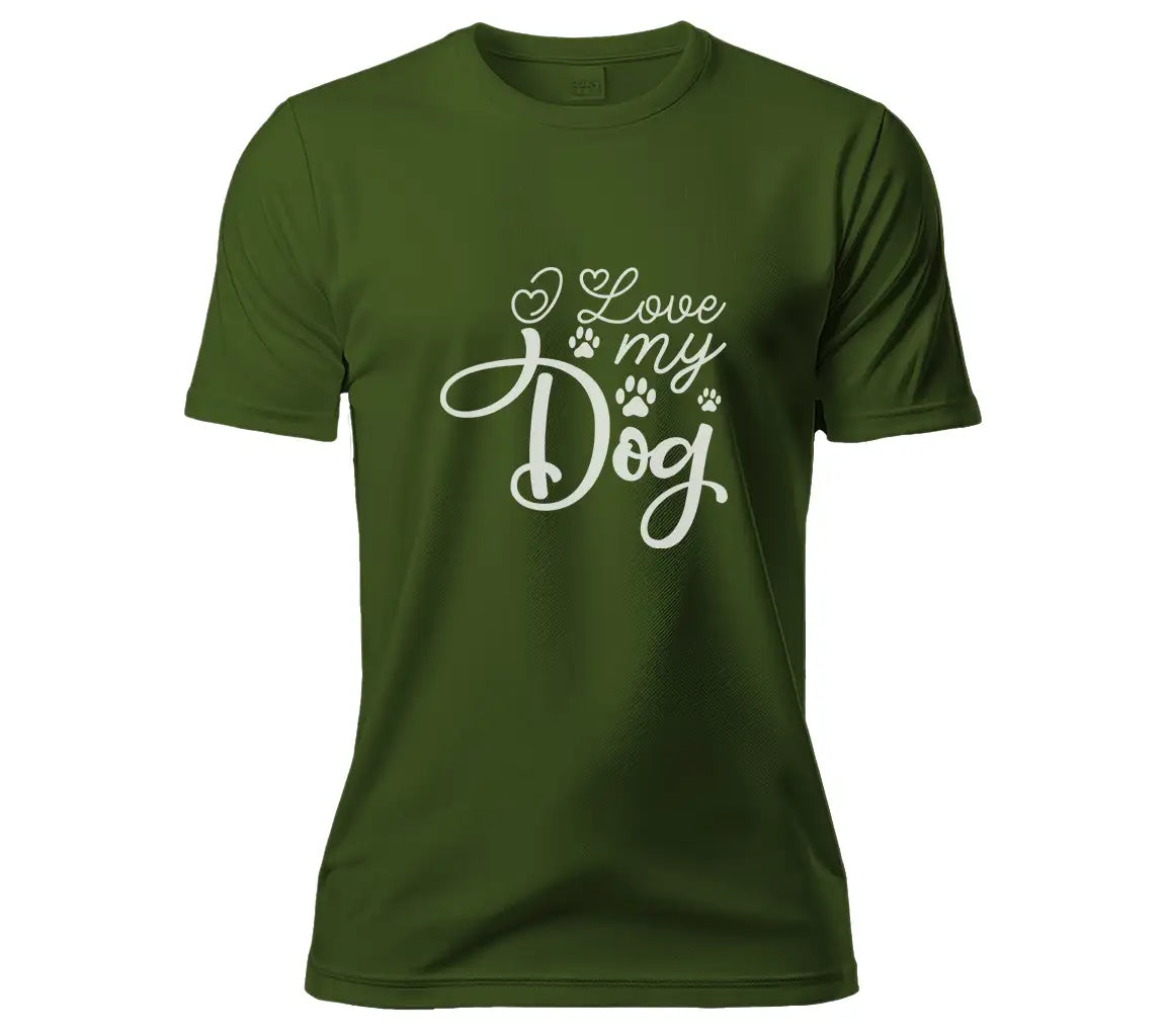  I Love My Dog SVG Cut File SVG