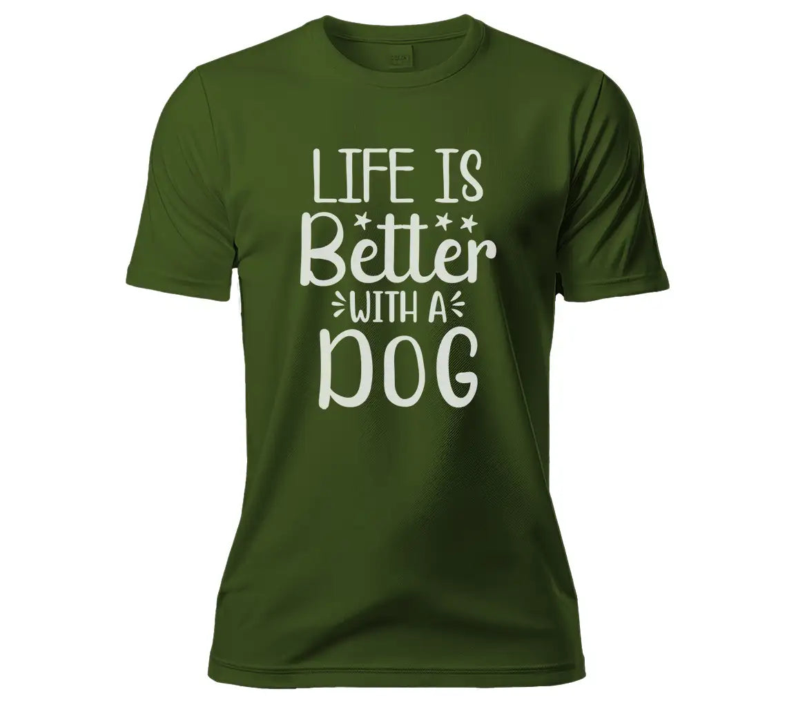 Life is Better with a Dog - SVG Sign SVG