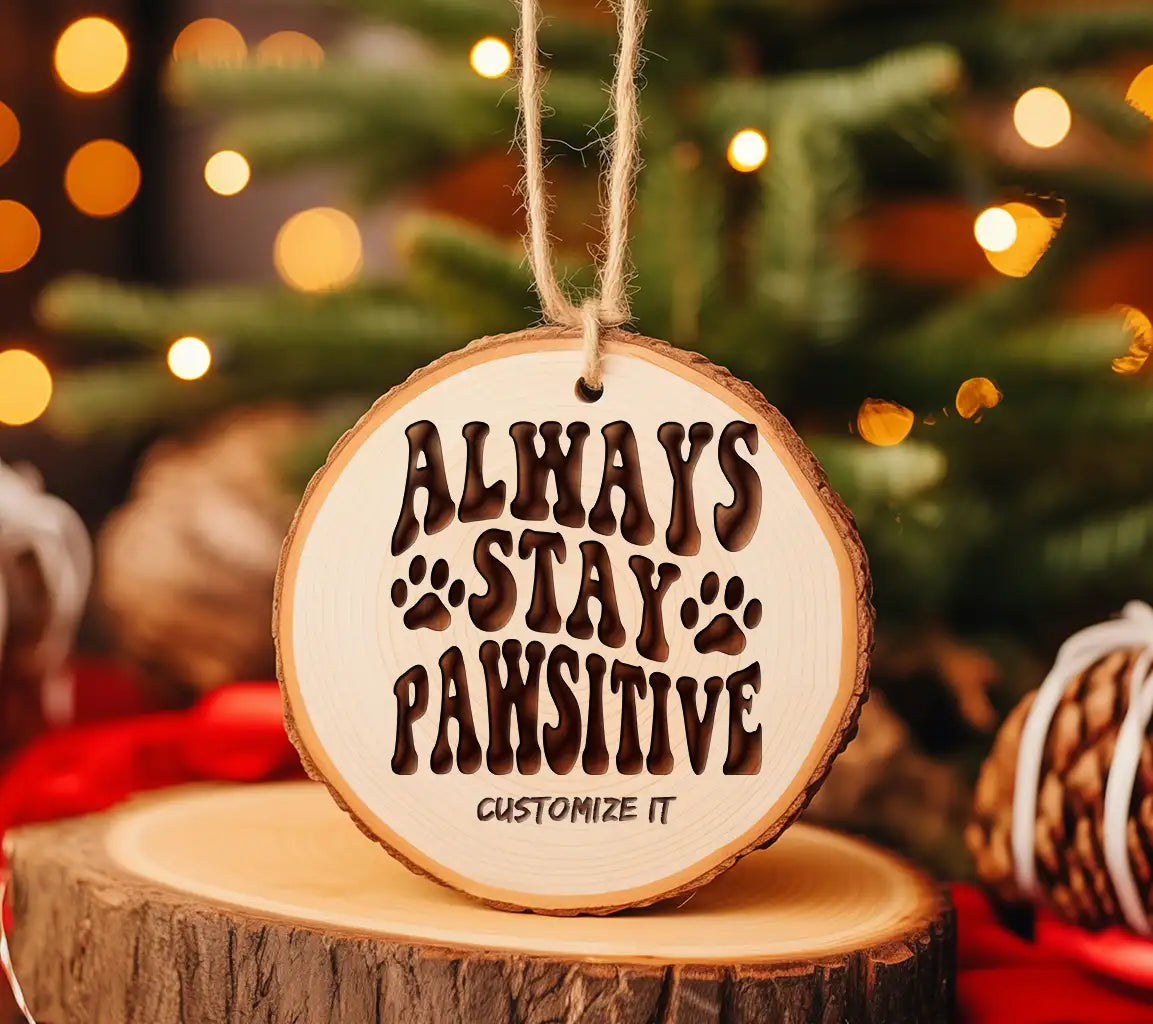  Always Stay Pawsitive Dog Quote SVG SVG