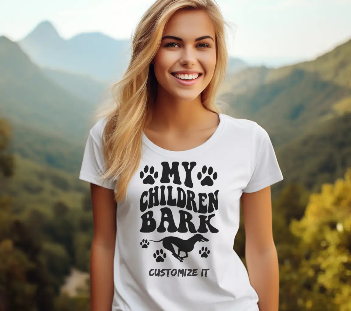 My Children Bark  Dog SVG Cut File SVG
