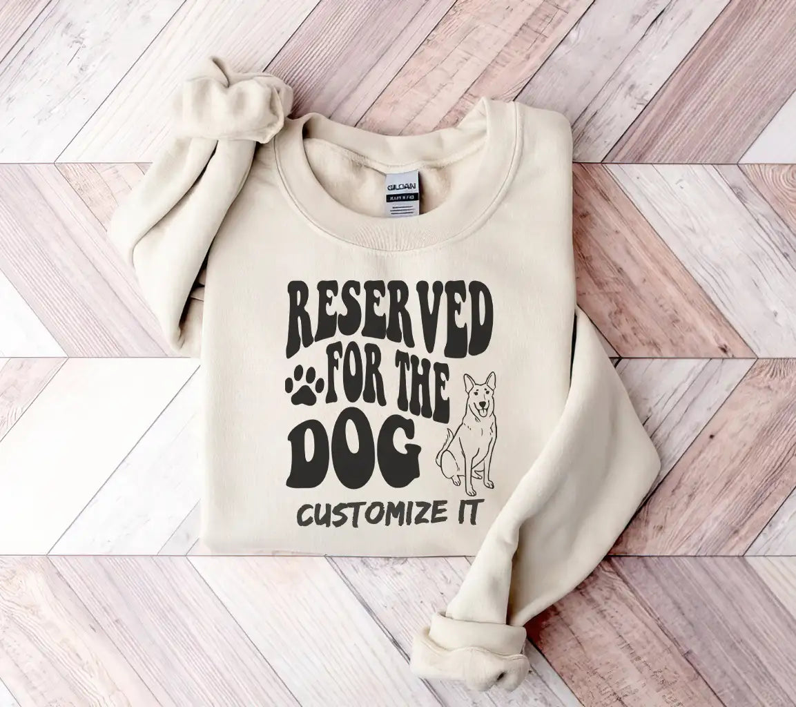 Reserved For The Dog SVG -  Sign SVG