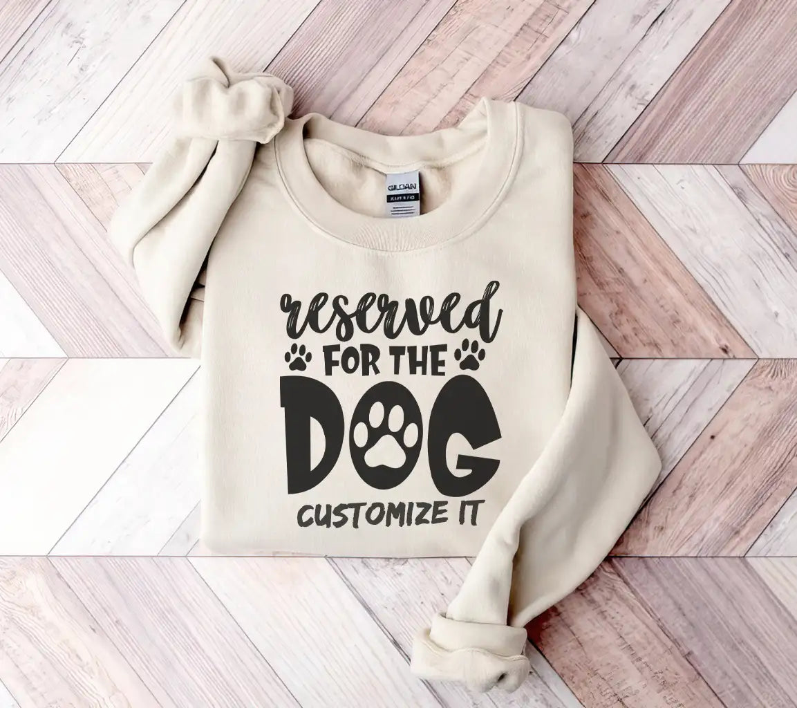 Reserved For The Dog -  SVG SVG