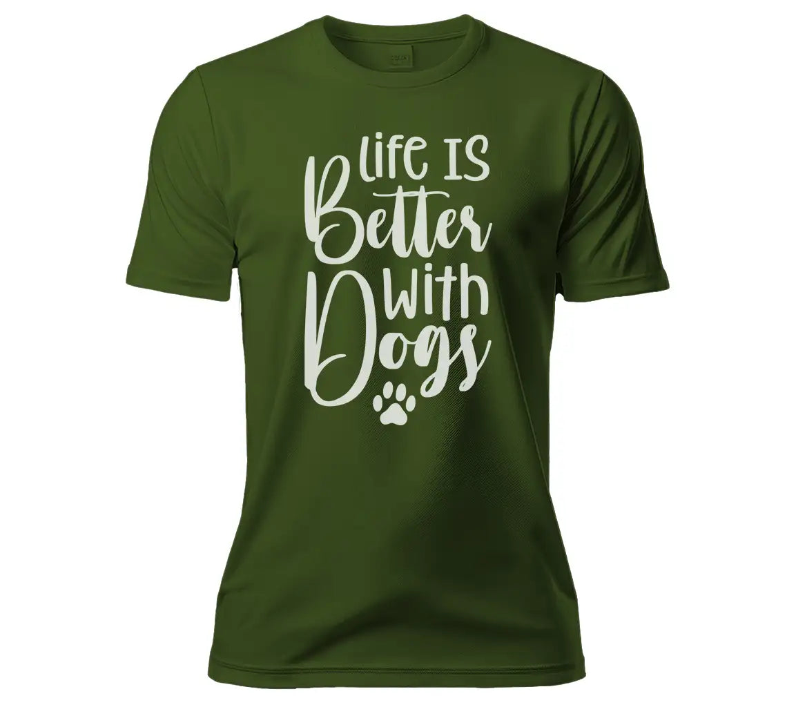 Life Is Better With Dogs SVG Bundle 3 Designs for Cut Files SVG