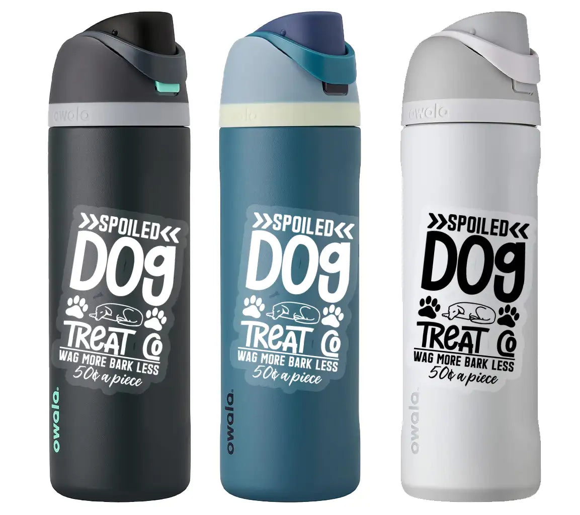 Wag More Bark Less Spoiled Dog Treat Co. SVG Cut File SVG